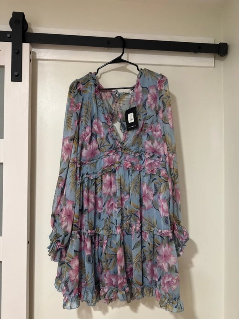 Cute mini floral dress